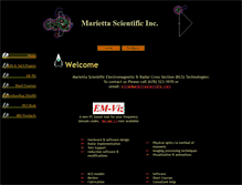 Tablet Screenshot of mariettascientific.com